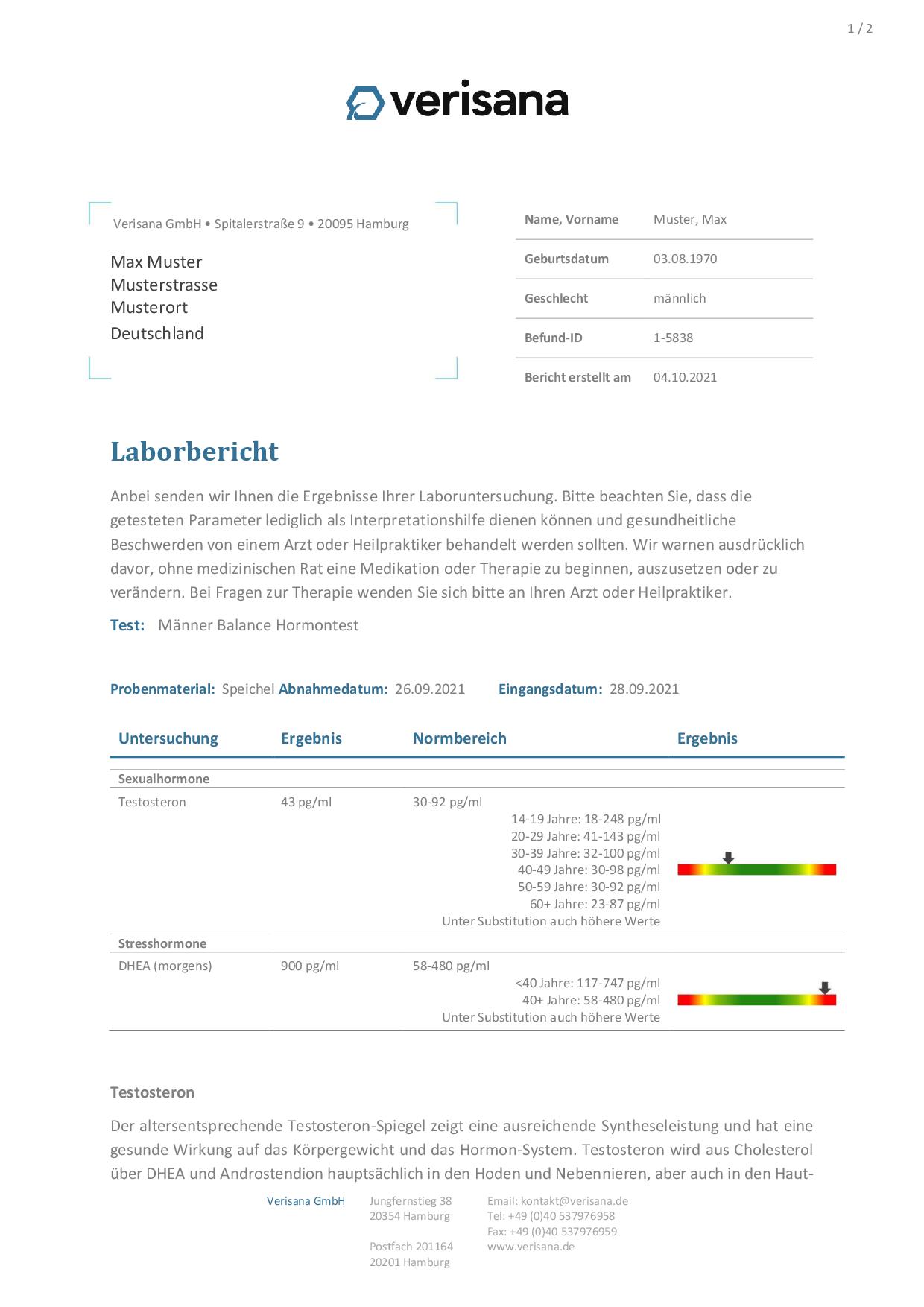 Muster Männer Balance