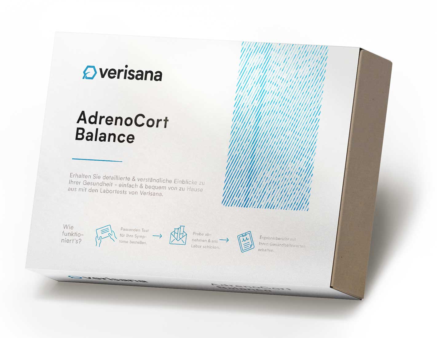 Adrenocort-Balance-Test, Hormontest, Speicheltest für drei Hormone