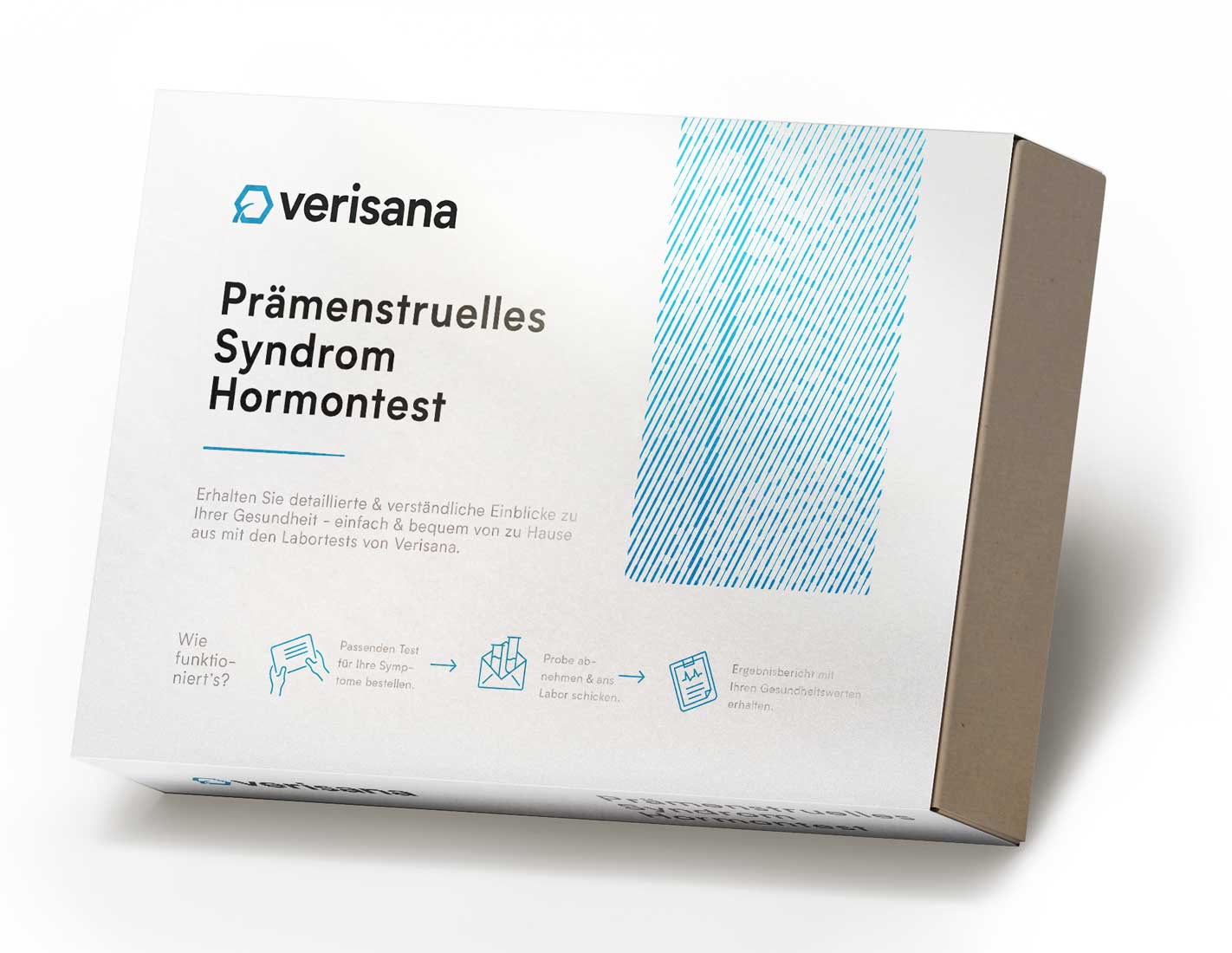 Prämenstruelles Syndrom, Speicheltest auf zwei Hormone