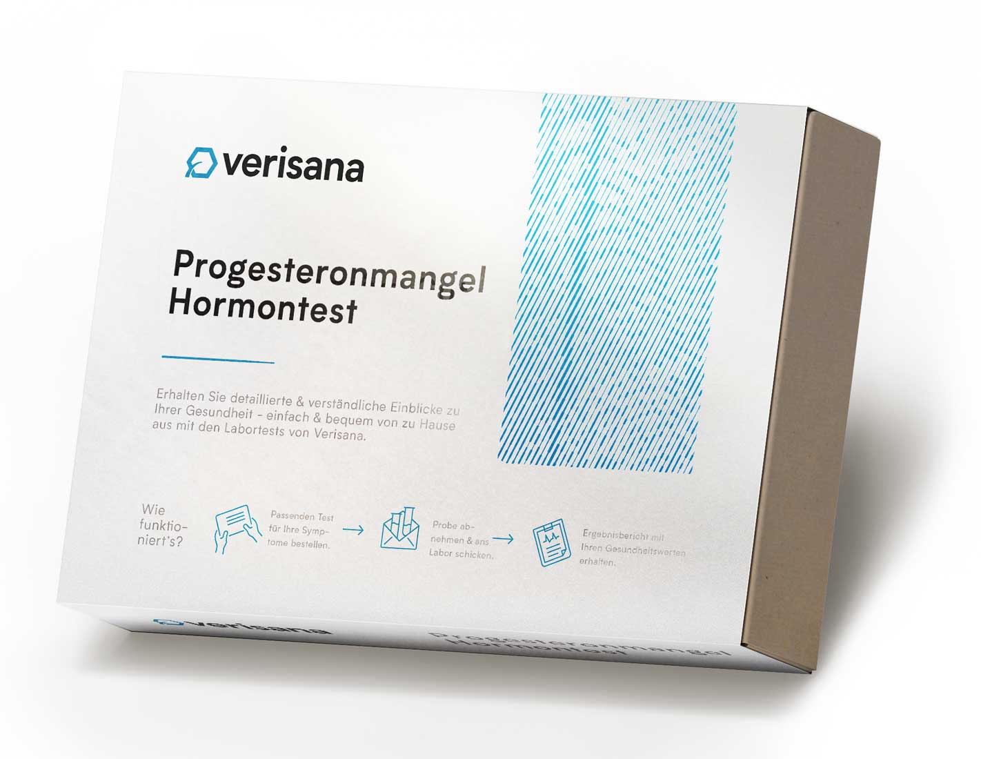 Progesteronmangel, Speicheltest auf zwei Hormone